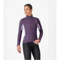 Castelli - Women's Entrata 2 Jacket - Chaqueta de ciclismo size L, morado