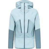 Mammut - Ropa para esquí de travesía - Aenergy Pro SO Hybrid Hooded Jacket Men Nebla Strata de Softshell - Talla L - Gris