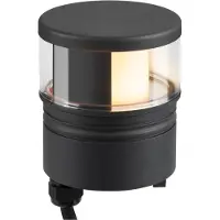 SLV 1006393 M-POL S: Reflector, gris antracita, 19W, 520/550 lúmenes, 2700/3000K, CRI90, DALI, IP65