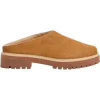 Timberland para hombre. TB0A5RCB01N1 Zuecos de piel Heritage marrón (43.5 W), Plano, Ninguno, Casual, outlet 2026.
