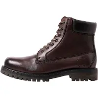 Jack & Jones Botas con cordones 'JFWMONTANA' marrón oscuro