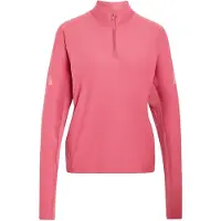 Adidas - Women's ADI365 Running Iconic Half Zip - Camiseta de running size L, fucsia