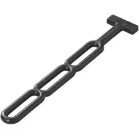 Proplus Abrazadera de goma, 3 posiciones, 285 mm