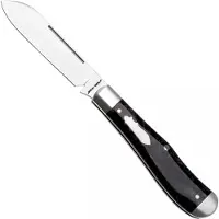Jack Wolf Knives Jack Wolf Gateway Eureka EUREK-01-KIR-BLK-ICE Satin 14C28N, Black Ice Kirinite, navaja Knivesandtools Exclusive