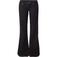 Adidas Originals adidasPANTALÓN DENIM TALLE BAJO PIERNA ACAMPANADA SST 29-32 True Black Denim Mujer