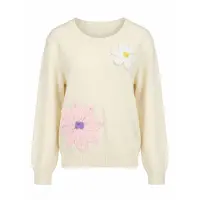 Imily Bela Jersey beige / lavanda / rosa / blanco