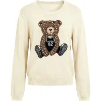 Imily Bela Jersey beige / marrón / negro / blanco