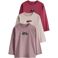Next Camiseta greige / malva / rosa oscuro / negro