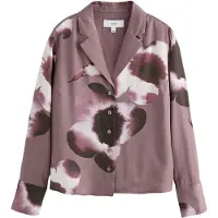 Next Blusa chocolate / berenjena / malva / blanco