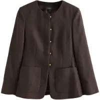 Next Blazer marrón oscuro