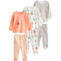 Next Pijama ecru / menta / melocotón
