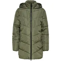 ONLY Maternity Abrigo de invierno verde