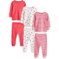 Next Pijama altrosa / rosa claro / rojo