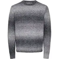 Only & Sons Jersey 'ONSMACK' gris / gris oscuro / gris moteado