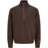 Jack & Jones Jersey 'JORNORREBRO' marrón oscuro