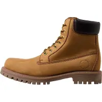 Jack & Jones Botas con cordones 'JFWMONTANA' mostaza / negro