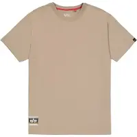 Alpha industries Camiseta arena / amarillo / negro / blanco
