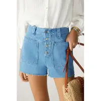 Ba&sh Short Blue Talla: XS | Pantalones Cortos Outlet | Mujer | Azul
