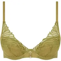 Chantelle Co Bra Tshirt Plunge Pearl Green Talla: C75 | Brasieres Outlet | Mujer | Verde