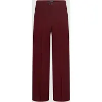 Karl Lagerfeld K Button Straight Pants Tawny Port Talla: 44 | Pantalones Formales Outlet | Mujer | Marrón