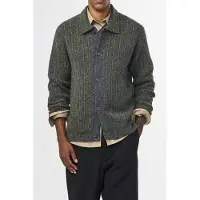 NN07 Darren Polo Cardigan 6683 Medium Grey Mel Talla: XL | Cárdigan Outlet | Hombre | Gris