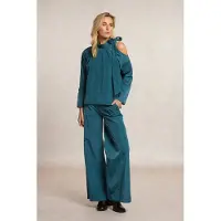 River Woods Taffeta Blouse With Bow Green Talla: 44 | Manga Larga Outlet | Mujer | Verde
