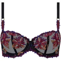 Chantelle Co Bra Underw. Half Cup Balconnet Black Jewels Talla: B70 | Brasieres Outlet | Mujer | Negro