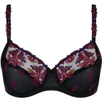 Chantelle Co Bra Underw. Very Covering Black Jewels Talla: D75 | Brasieres Outlet | Mujer | Negro