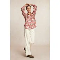 River Woods Fantasy V-neck Blouse Long Sleeves Multi Multi Talla: 36 | Manga Larga Outlet | Mujer