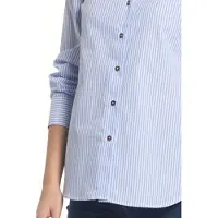 River Woods Shirt Ls Large Blue Talla: 38 | Manga Larga Outlet | Mujer | Azul