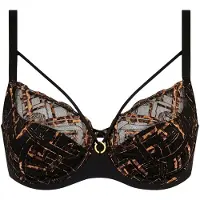 Chantelle Co Bra Underw. Very Covering Graphic Leopard Talla: D80 | Brasieres Outlet | Mujer