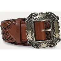 Ba&sh Belt Marron Talla: 75 | Cinturones Outlet | Mujer