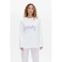 Baum und pferdgarten Jeevana Top Aloha Blue Talla: S | Camisetas de Seda Outlet | Mujer | Azul