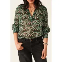 Ba&sh Long Sleeves Blouse Vert Talla: M | Manga Larga Outlet | Mujer