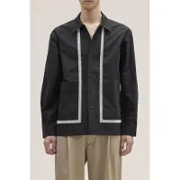 NN07 Reed Emb 50032 Black Talla: L | Camisas Casuales Outlet | Hombre | Negro