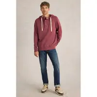 White Stuff Brampton Overhead Hoodie Mid Plum Talla: S | Sudaderas con Capucha Outlet | Hombre | Magenta