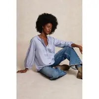 River Woods Striped Oversized Blouse Long Sleeves Red/blue Talla: 36 | Manga Larga Outlet | Mujer | Rojo