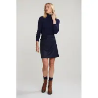 River Woods Short Belted Skirt Navy Blue Talla: 46 | Mini Faldas Outlet | Mujer | Azul