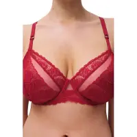 Chantelle Co Bra Underw. Covering Scarlet Talla: D75 | Brasieres Outlet | Mujer | Rojo