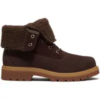 Timberland Mid Lace Up Waterproof Boot Dark Brown Nubuck Talla: 37.5 | Botas Outlet | Mujer | Marrón