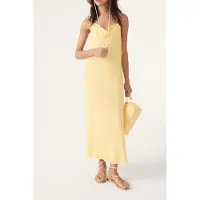 Ba&sh Mid-length Dress Jaune Talla: XS | Vestidos Midi Outlet | Mujer