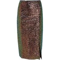 Karl Lagerfeld Sequin Evening Skirt Multi Sequin Talla: 40 | Faldas Midi Outlet | Mujer