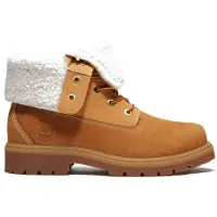 Timberland Mid Lace Up Waterproof Boot Wheat Nubuck Talla: 39.5 | Botas Outlet | Mujer | Marrón