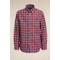 River Woods Custom Fit Checked Shirt Red/blue Talla: 6 | Camisas Outlet | Unisex | Rojo
