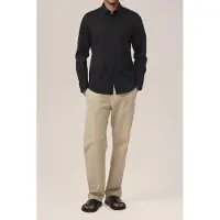 NN07 Elian 5320 Black Talla: M | Camisas Casuales Outlet | Hombre | Negro