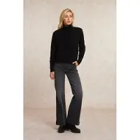 River Woods Buttoned Alpaca V-neck Cardigan Black Talla: S | Sudaderas con Capucha Outlet | Mujer | Negro