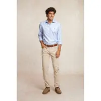 River Woods Custom Fit Checked Shirt Blue/white Talla: XXL | Camisas Casuales Outlet | Hombre | Azul