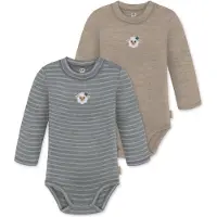 Normani Pijama entero/body 'Tuai' beige / gris