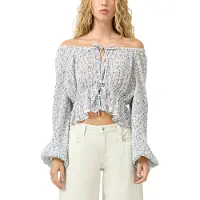 QS -qs Blouses Offwhite Talla: 34 | Manga Larga Outlet | Mujer | Blanco