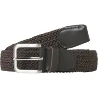 Jack & Jones Cinturón 'JACSPRING' marrón oscuro